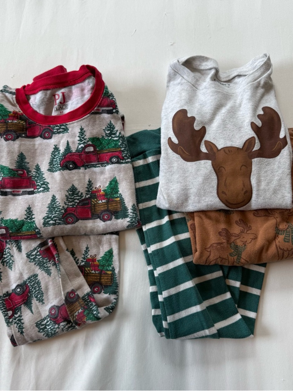 Kids' Holiday Christmas Pajama Set Bundle